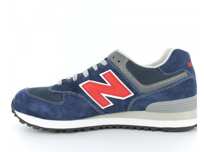 New Balance 574 Red/Blue