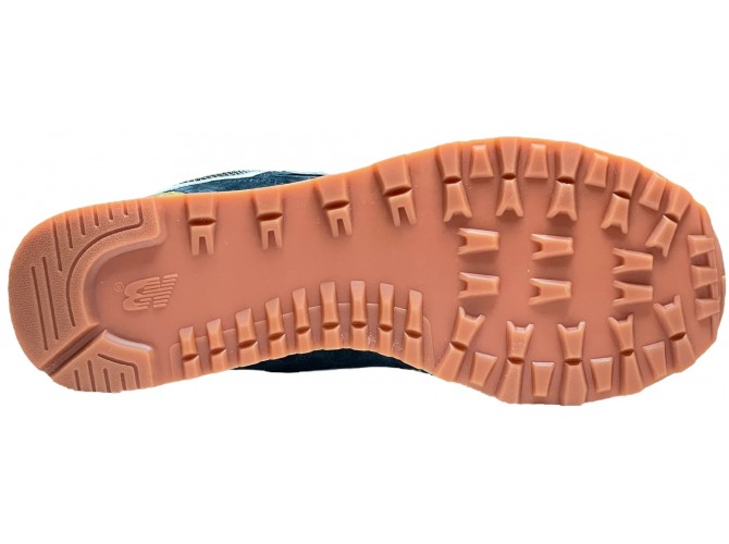 New Balance 574 Obsidian Blue/Grey/White мужские