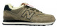 New Balance 574 Olive With Fur