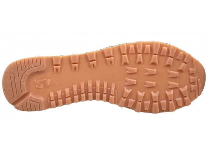 New Balance 574 Retro Metallic Patch Blue