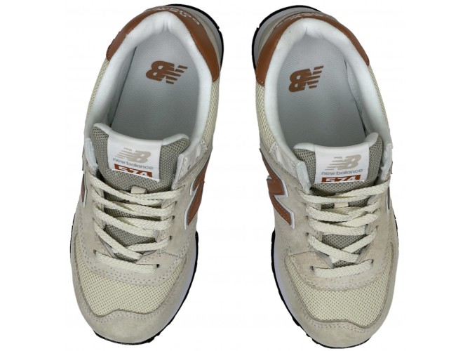 New Balance 574 Rugged Tan Brown