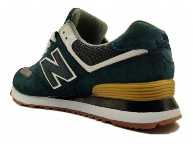 New Balance 574 Сине-зеленые