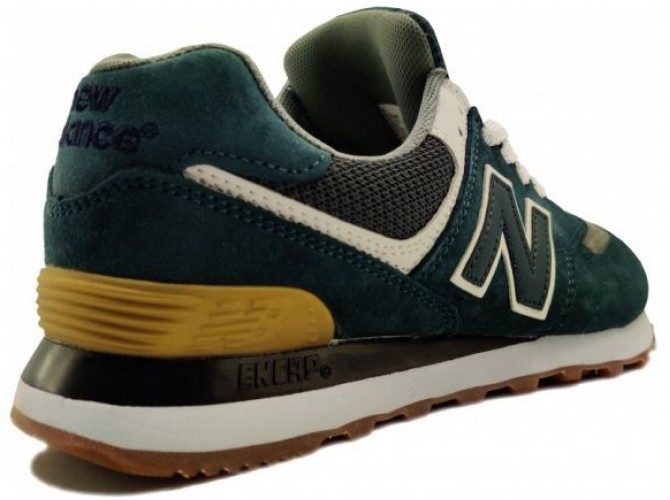 New Balance 574 Сине-зеленые