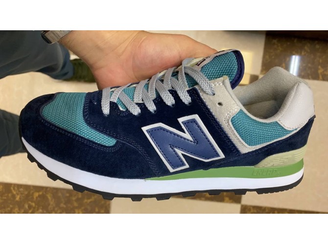 New Balance 574 Синие с голубым