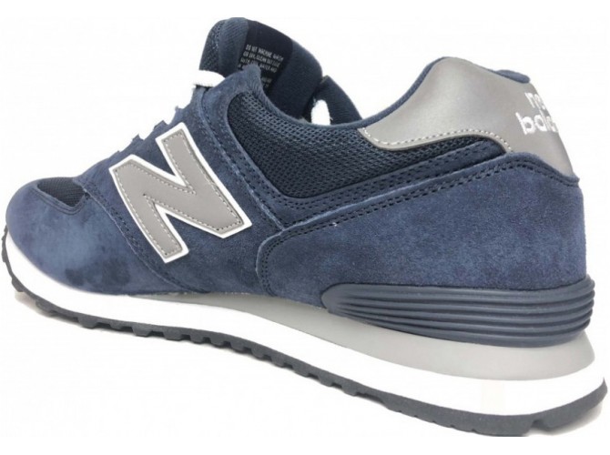 New Balance 574 Синие с серым