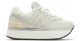 New Balance 574+ White Grey на платформе