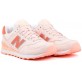 New Balance 574 женские розово-персиковые