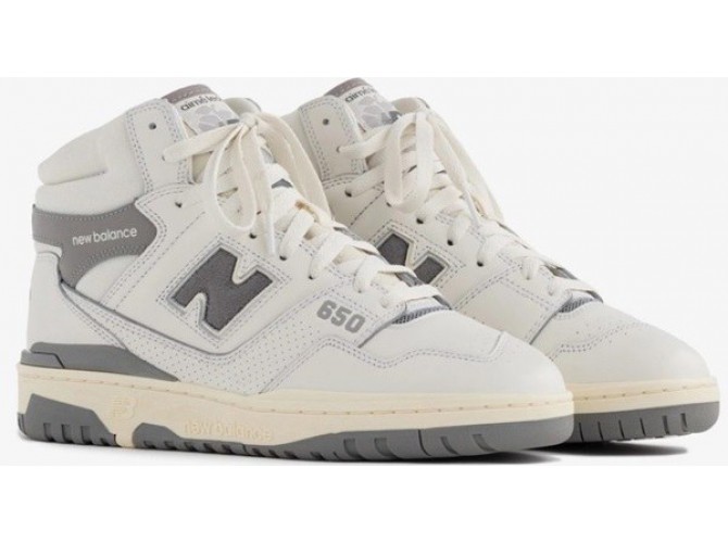 Кроссовки New Balance 650 Aime Leon Dore Grey зимние с мехом