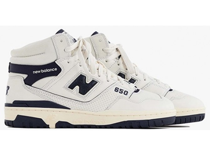 New Balance 650 Aime Leon Dore Navy зимние с мехом