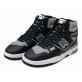 New Balance 650 Black Grey с мехом