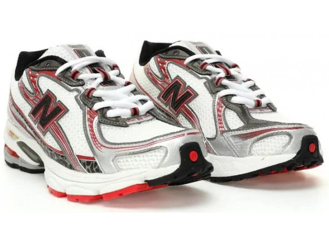 New Balance 740 White Energy Black Red