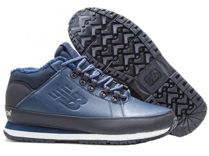 Кроссовки New Balance 754 мужские синие с мехом