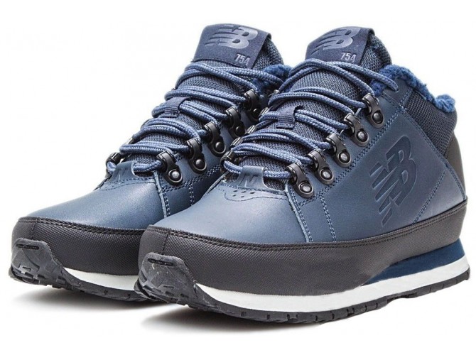 Кроссовки New Balance 754 мужские синие с мехом