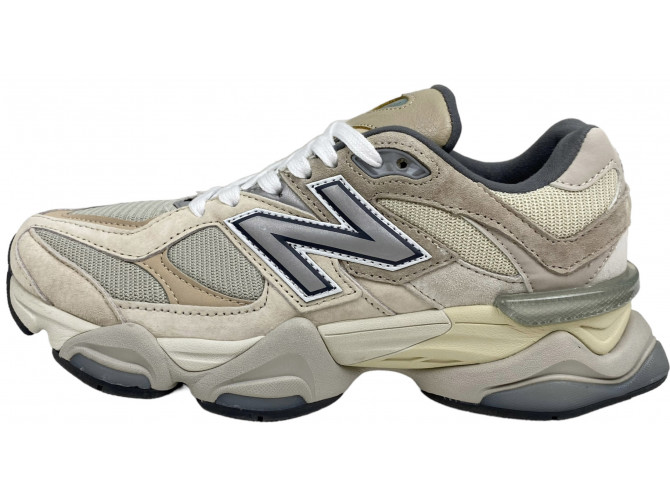 New Balance 9060 Cream Brown Grey