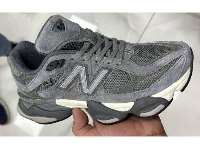 New Balance 9060 Grey Castlerock серые