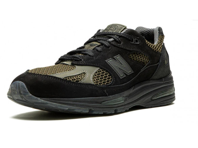 New Balance 991 Stone Island - Black Olive