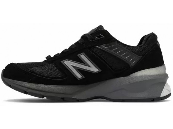 New Balance 990 замшевые черные