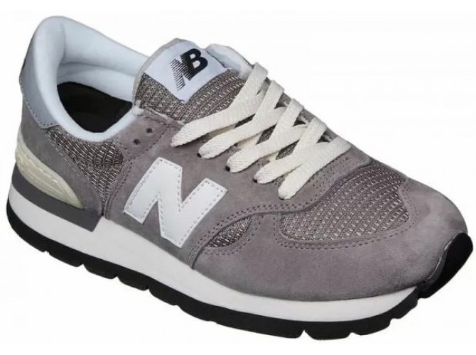 Кроссовки New Balance 990 замшевые серые