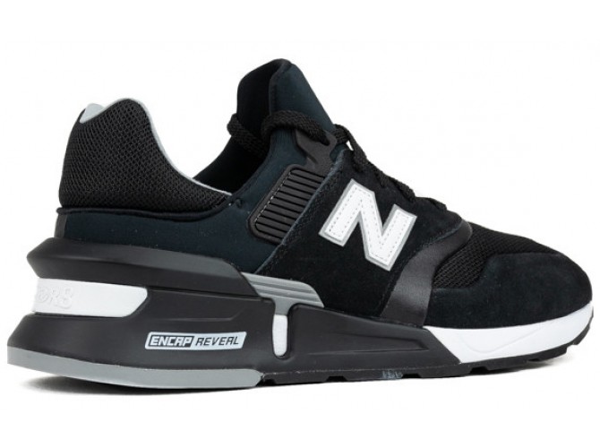 New Balance 997 Sport Чёрные с белым