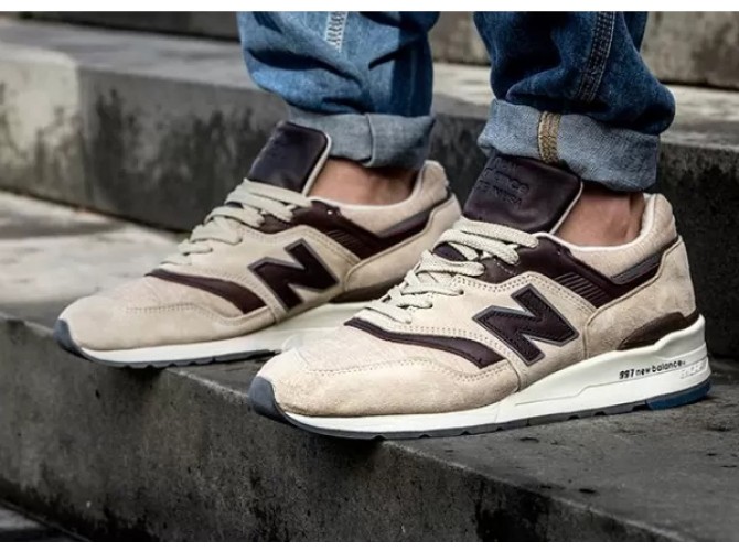 Кроссовки New Balance 997 DSAI Tan/Brown бежевые