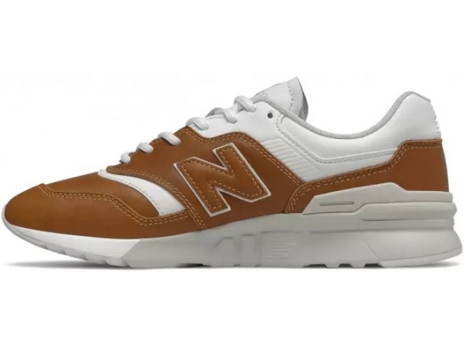 Кроссовки New Balance 997h коричневые с белым