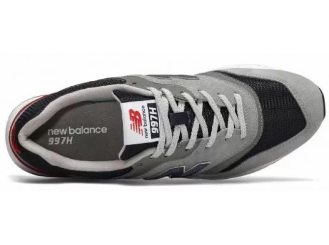 New Balance 997h серо-красно-черные