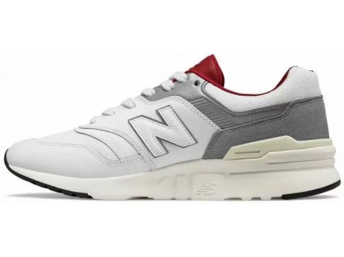 Кроссовки New Balance 997h серые с красным