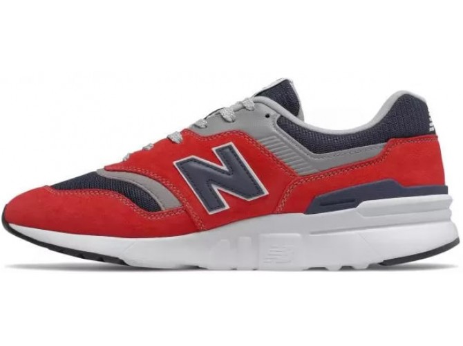 Кроссовки New Balance 997 мужские бордовые с синим