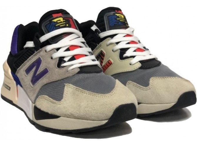 New Balance 997s Серые с фиолетовым