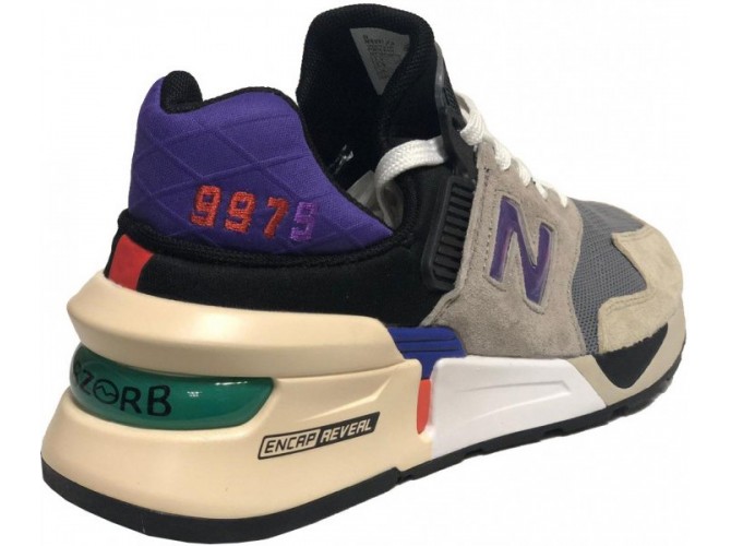 New Balance 997s Серые с фиолетовым
