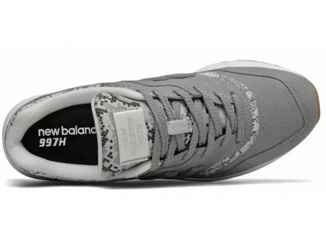 New Balance 997h серые со змеиными вставками