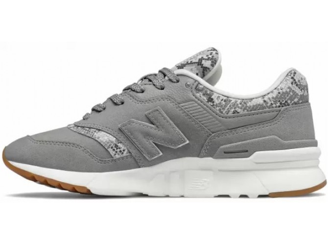 New Balance 997h серые со змеиными вставками