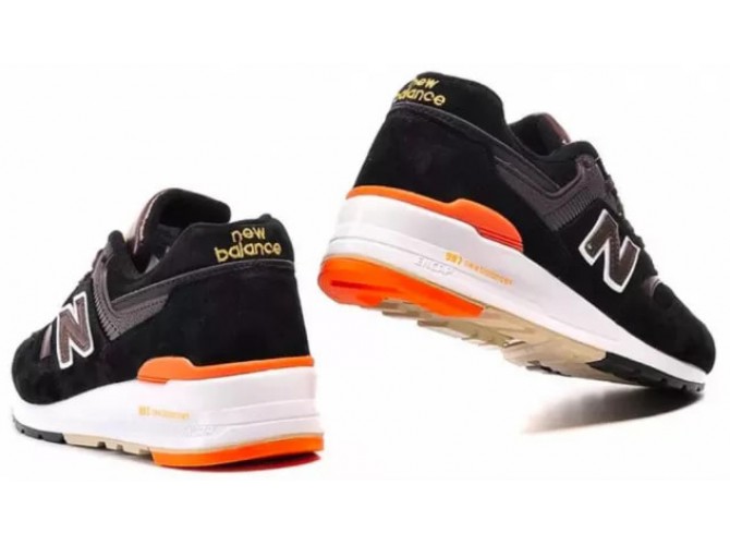 New Balance 997 Sport USA черные с коричневым