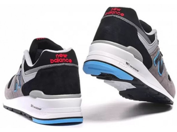 New Balance 997 Sport USA мужские серые с черным