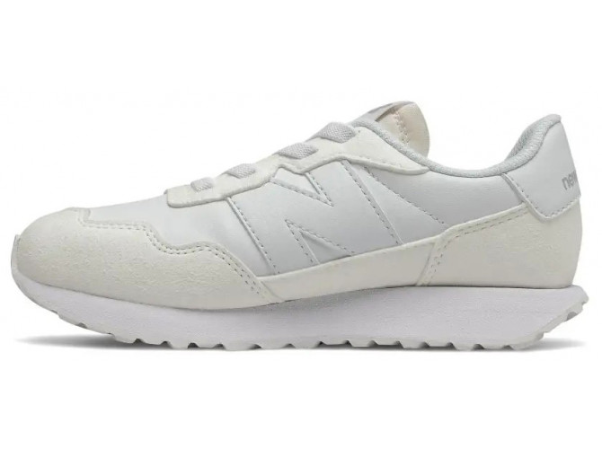 New Balance 237 All White Детские белые