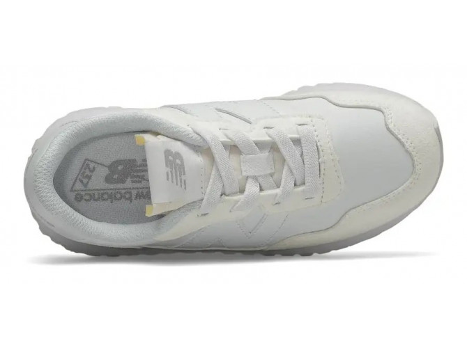 New Balance 237 All White Детские белые