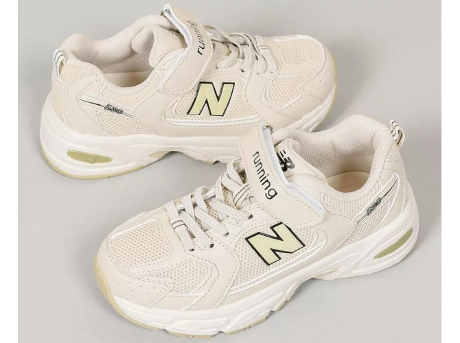 New Balance 530 Running White Beige детские