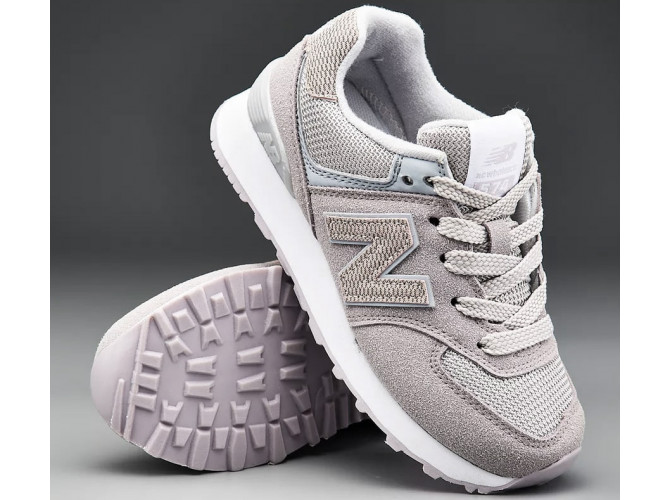 New Balance 574 Grey Beige White детские