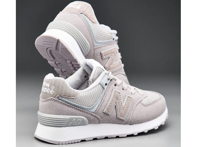 New Balance 574 Grey Beige White детские