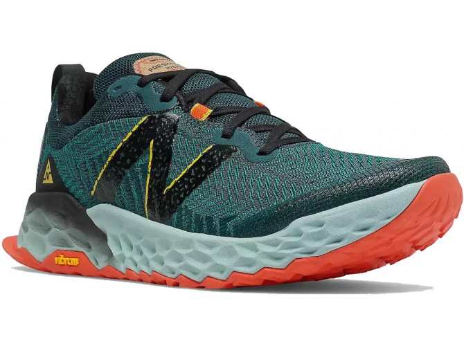 New Balance Fresh Foam Hierro v6 мужские зеленые с черным