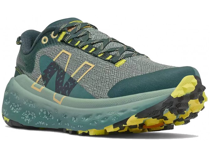 New Balance Fresh Foam More Trail v2 женские зеленые