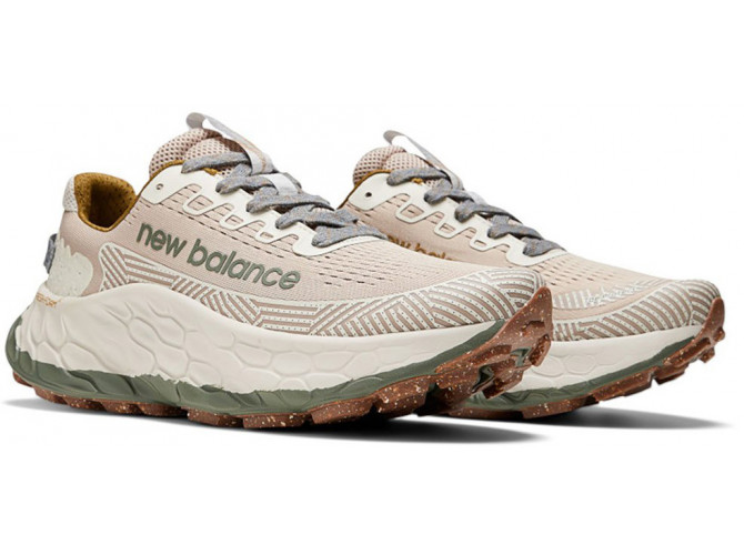 New Balance Fresh Foam More Trail V3 Beige Green
