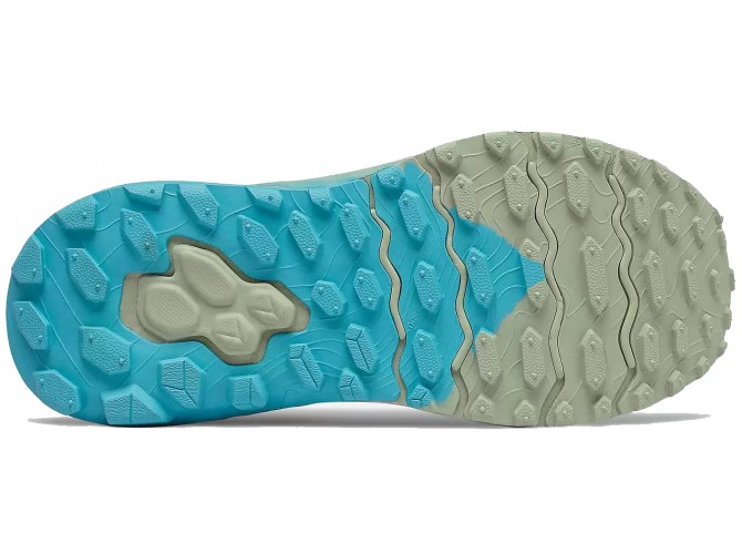 New Balance Fresh Foam More Trail зеленые с голубым
