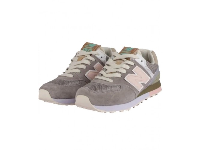 New Balance 574 Grey Pink Детские
