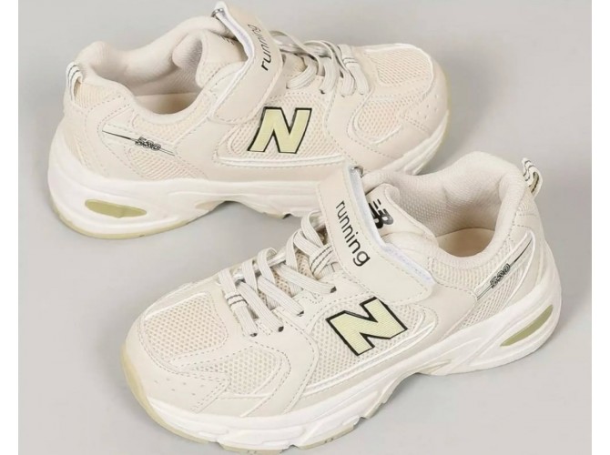 New Balance 530 Rinning White Beige Детские
