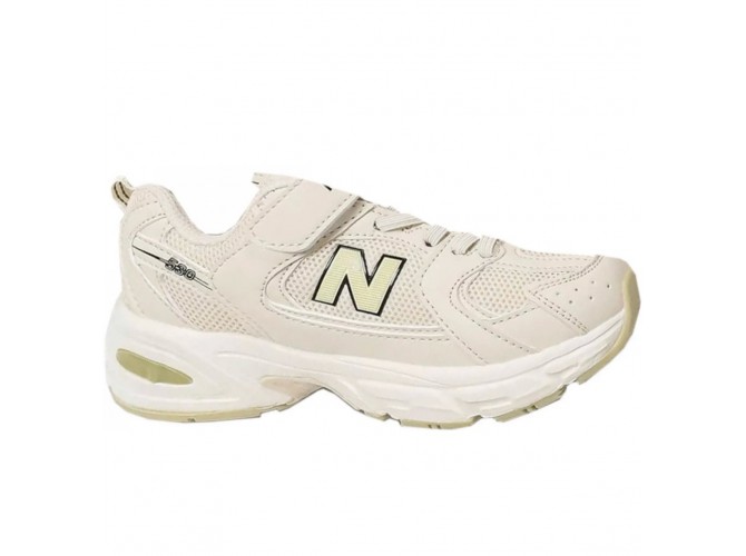 New Balance 530 Rinning White Beige Детские