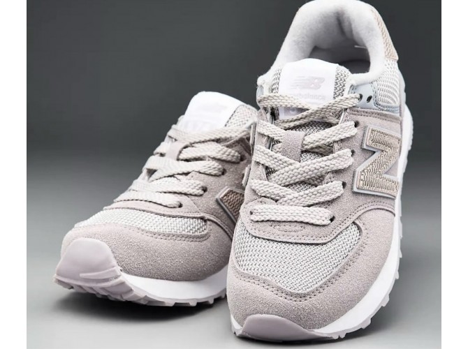 New Balance 574 Grey Beige White Детские