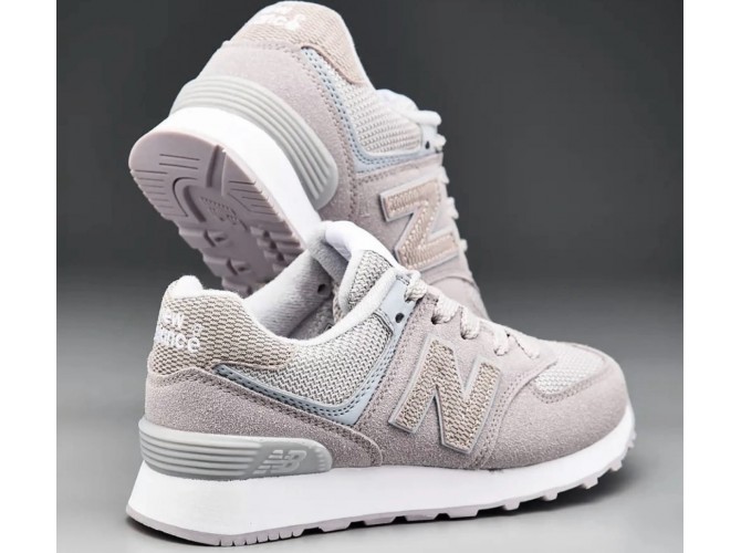 New Balance 574 Grey Beige White Детские