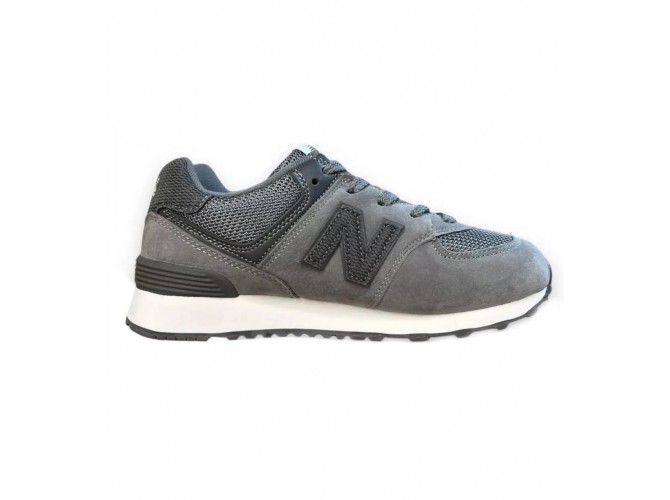 New Balance 574 Deep Grey White Детские