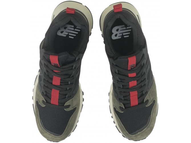 New Balance R-C2 Black Dark Green